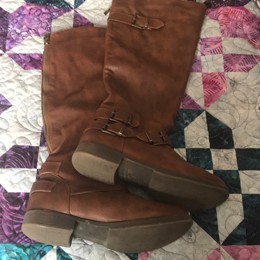 Knee high boots